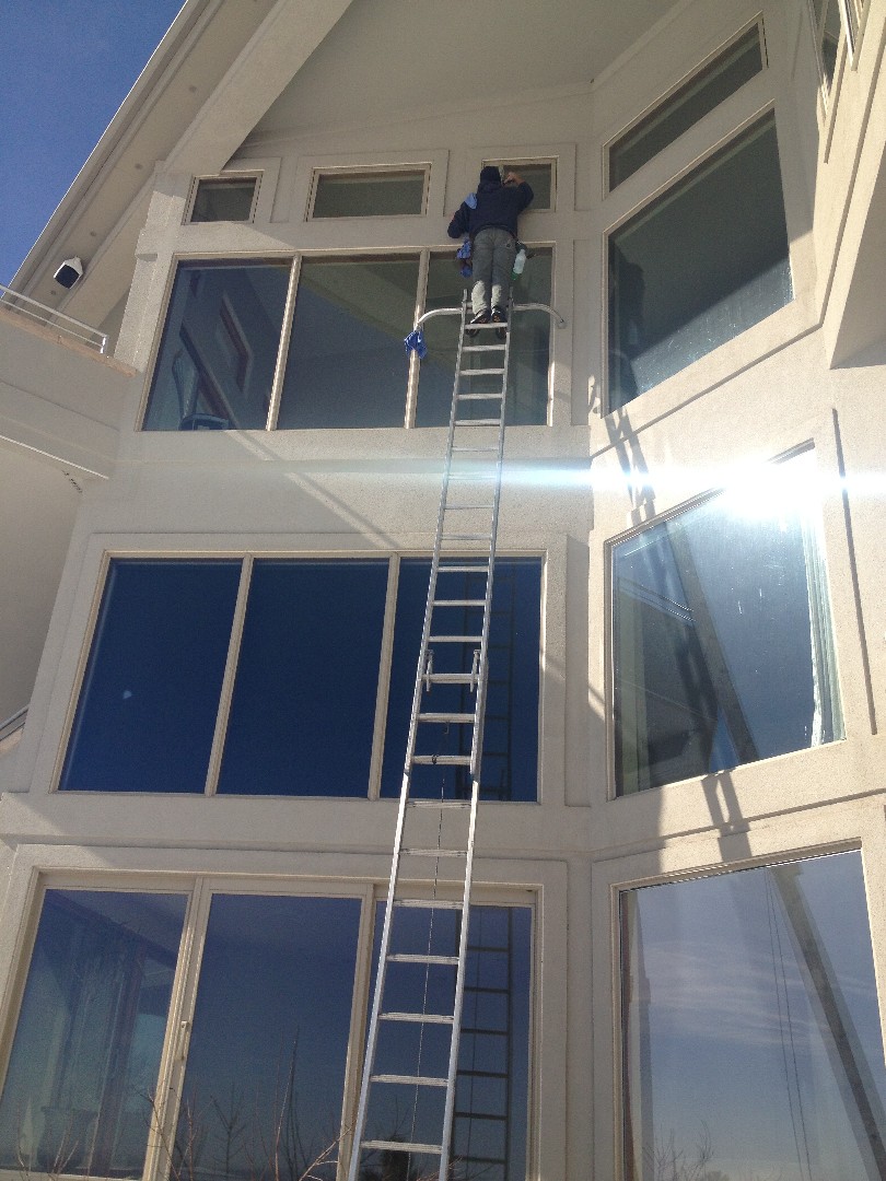 High Exterior Window Cleaning